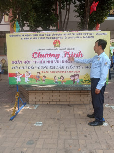 Trường TH Hồ Hảo Hớn Phát Động Phong Trào "Nghìn Việt Tốt"